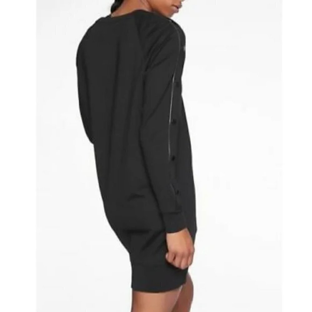 Athleta Snappy Sweatshirt Dress